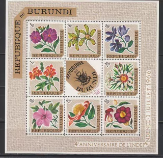 Burundi známky